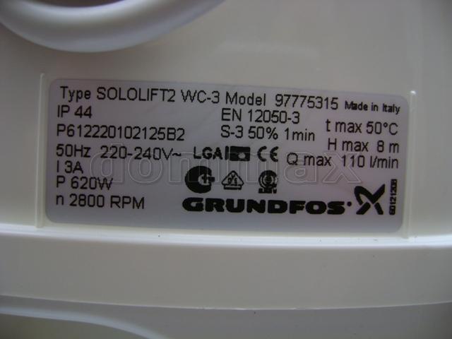  ����� ��������� Grundfos Sololift2 WC-3 ��������� ���� 22576,4 ��� / ������ � ���
