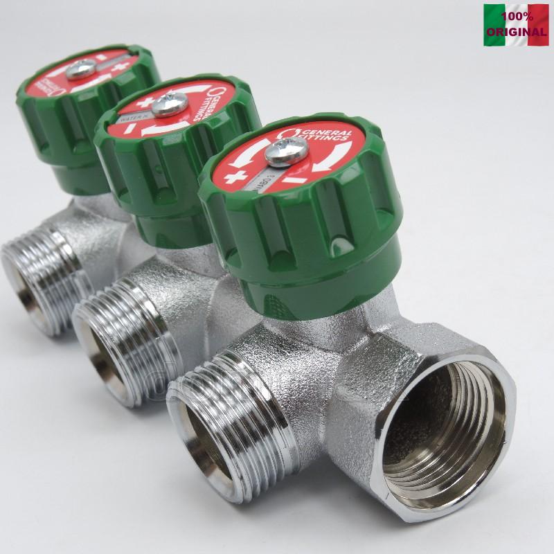 6300R8C0505V3A �������� 3/4" x 3/4"� �� 3 ������ �� ��������� ��������� 3/4"� 3������ ��� ��������� General Fittings ���� 1560,9 ��� / ������ � ���