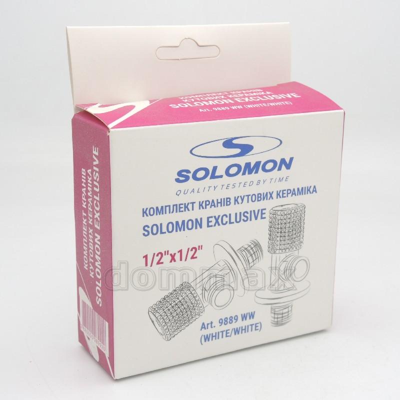 9889 WW ���� ���������� ������� ������� EXCLUSIVE 1/2" x (��) (2��. - ����) ��������� ������� 1/2 WHITE (�����) Solomon ���� 366,3 ��� / ������ � ���