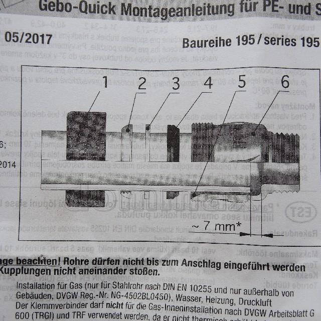  ���������� QI 1/2"� ���������� Gebo ���� 503,8 ��� / ������ � ���