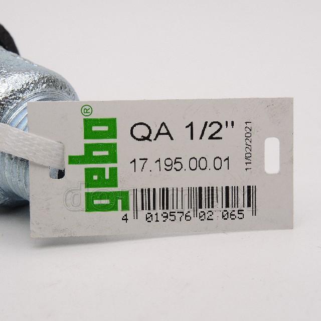  ���������� QA 1/2"� ���������� 1/2"� Gebo ���� 452,1 ��� / ������ � ���