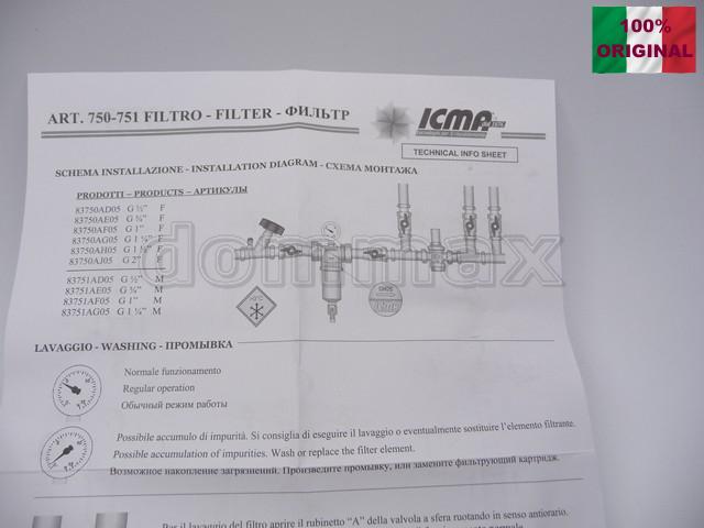 751 Գ���� ������������� Icma 3/4" � ����������, ������� ������ ������������� � ���� 3179 ��� / ������ � ���