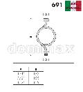 691400 ����� ����������� ��������� 1/2" ���������� Caleffi ���� 1280,4 ��� / ������ � ���